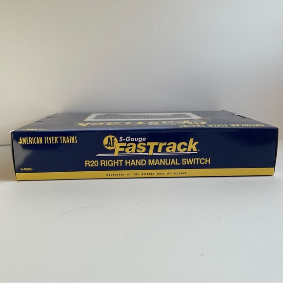 American Flyer Trains AF S-Gauge R20 Right Hand Manual Switch  6-49869 by Lionel - Picture 4 of 7